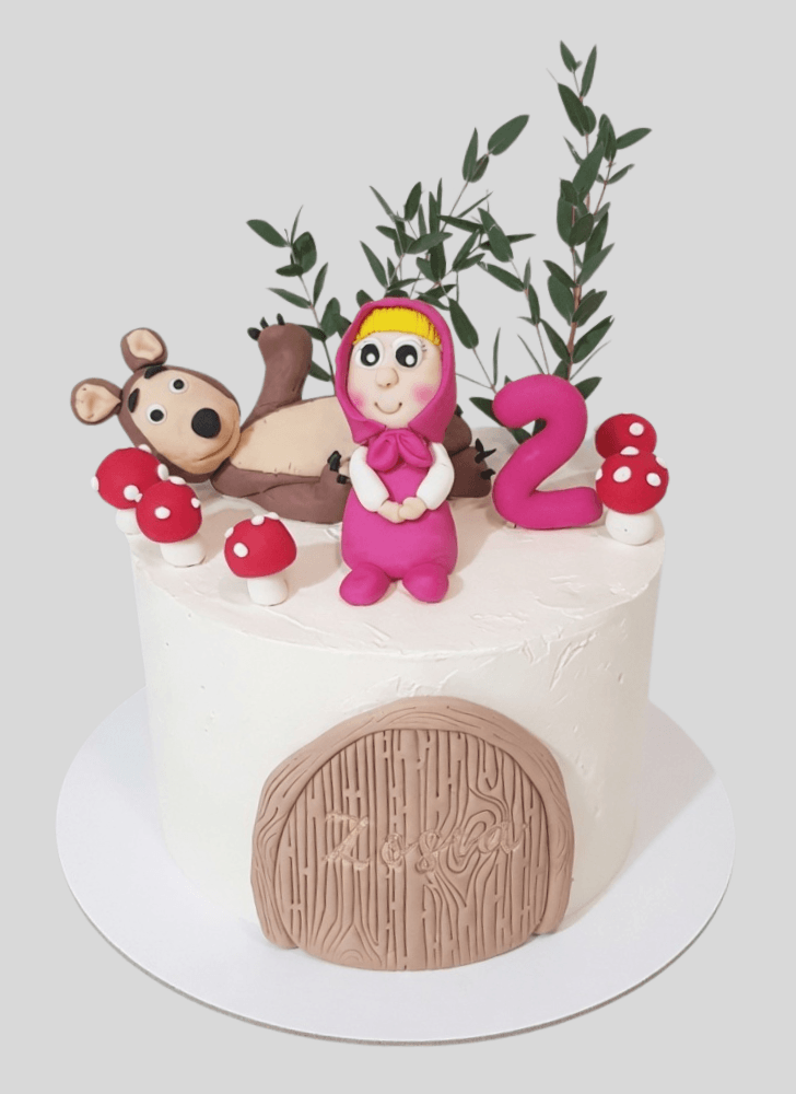 Alluring Masha Cake