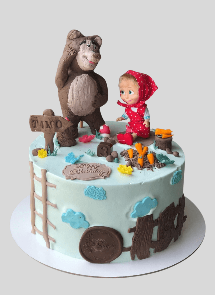 Angelic Masha Cake