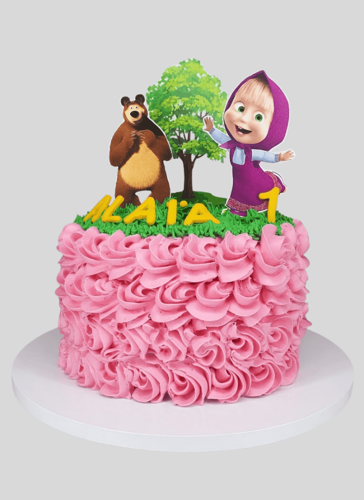 Captivating Masha Cake
