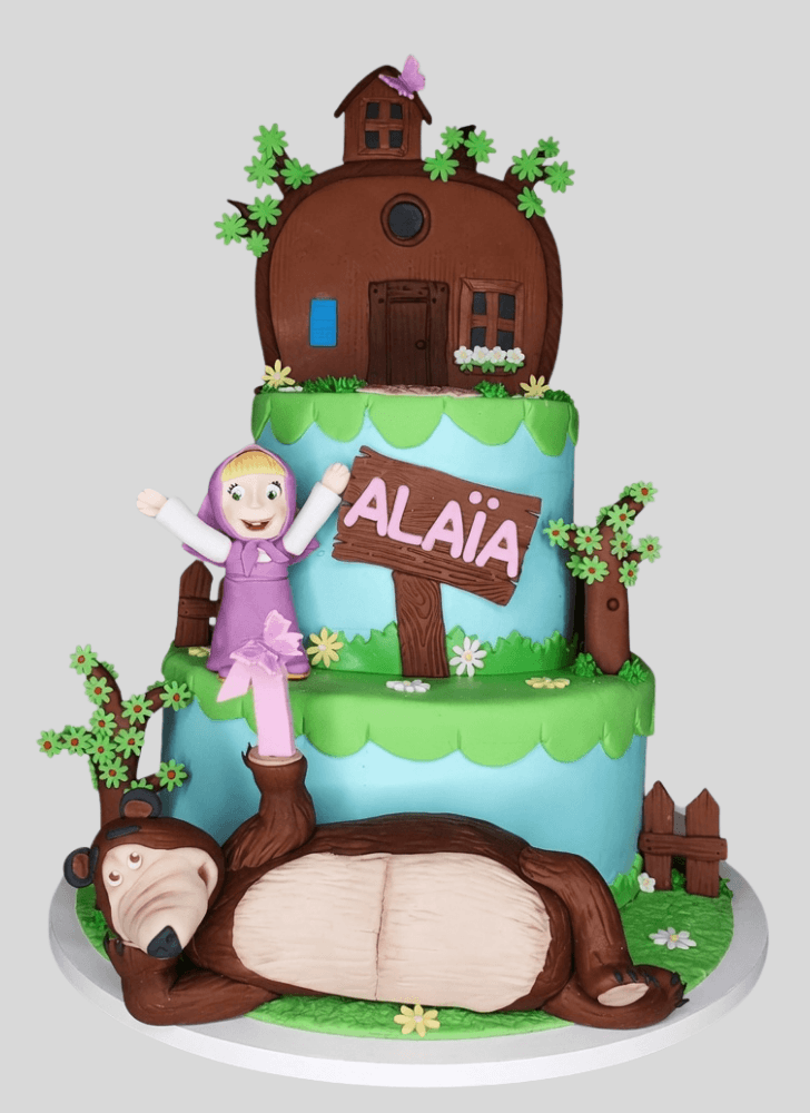 Fascinating Masha Cake