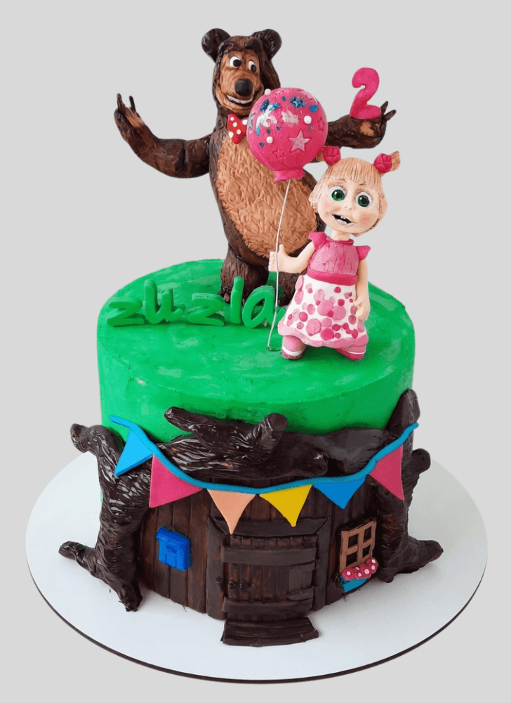Handsome Masha Cake