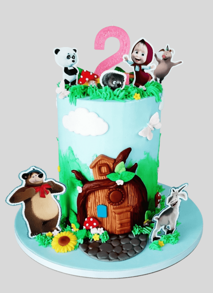 Pretty Masha Cake