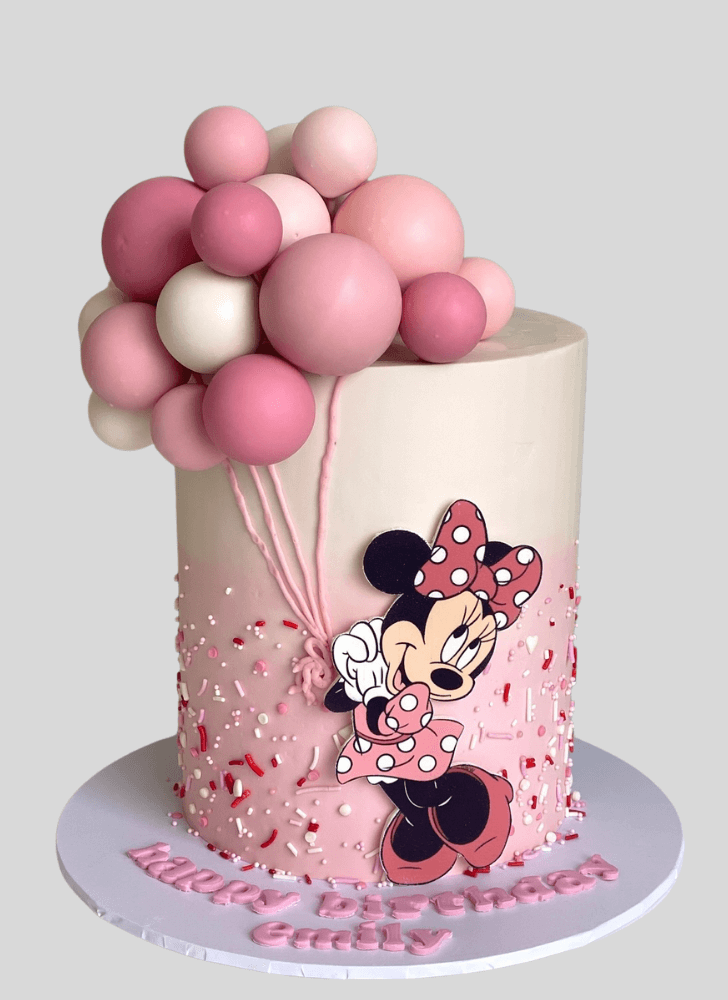 Classy Minnie Mouse Cake