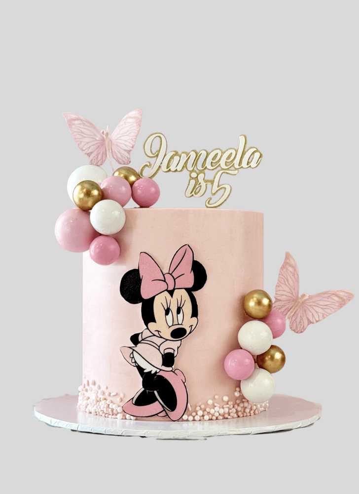 Excellent Minnie Mouse Cake