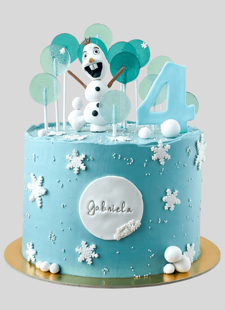 Comely Olaf Cake