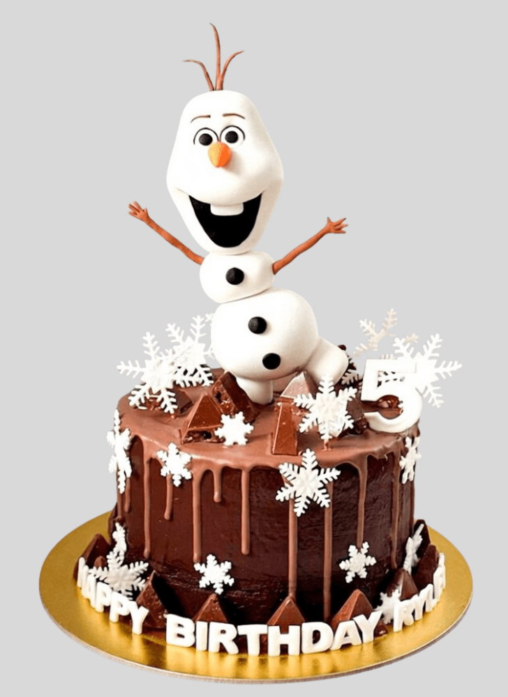 Fair Olaf Cake