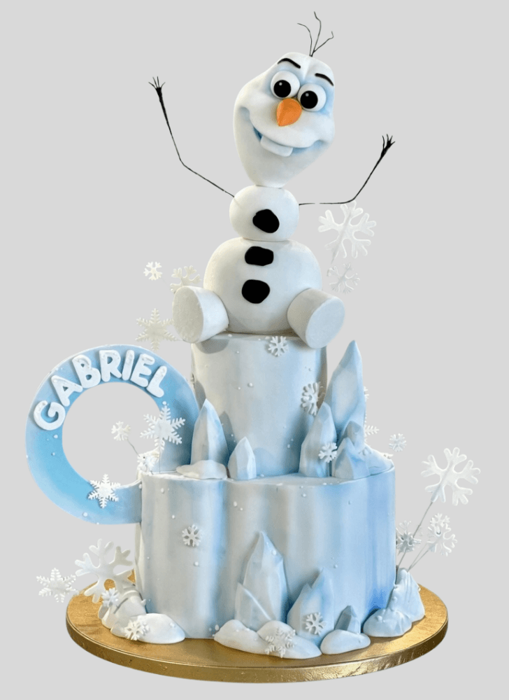Fine Olaf Cake
