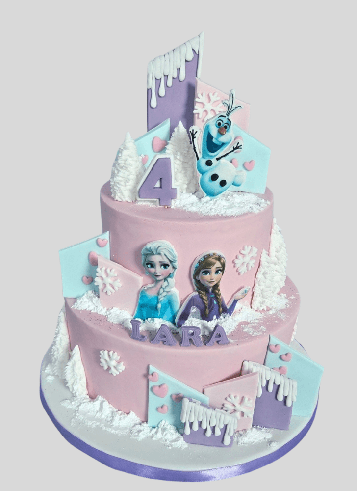 Ravishing Olaf Cake
