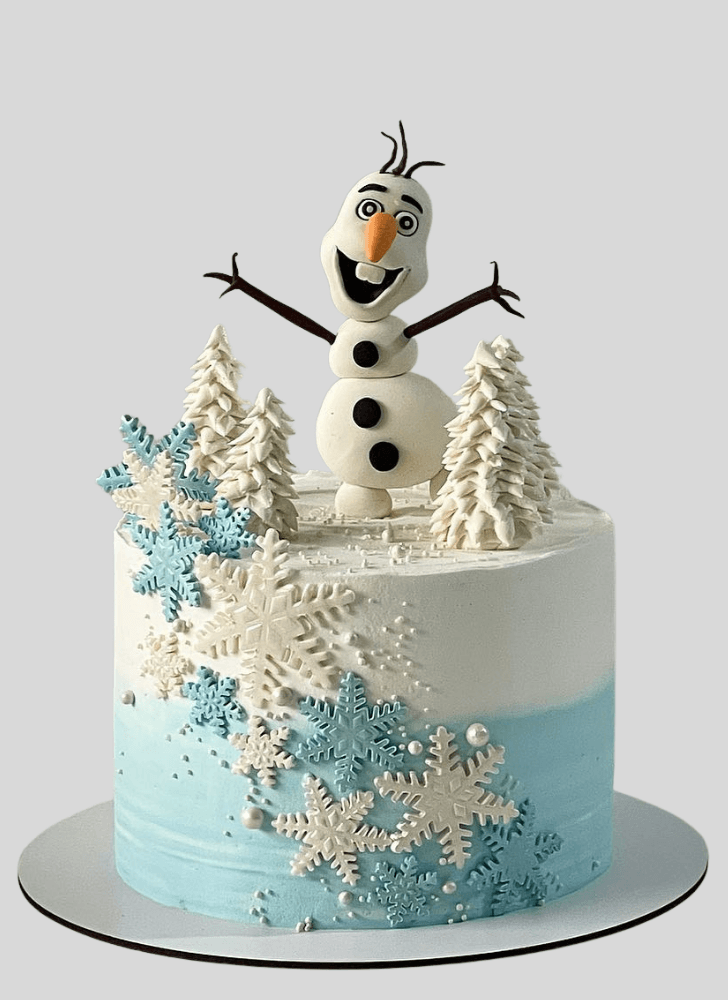 Refined Olaf Cake