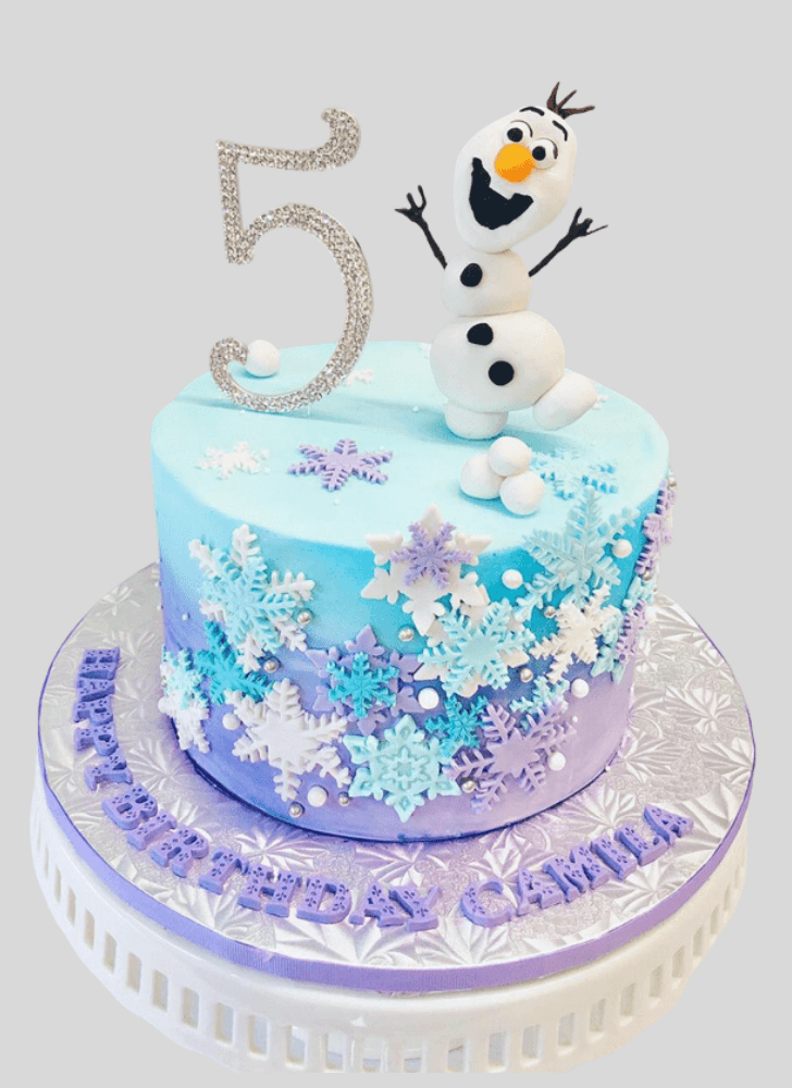 Splendid Olaf Cake