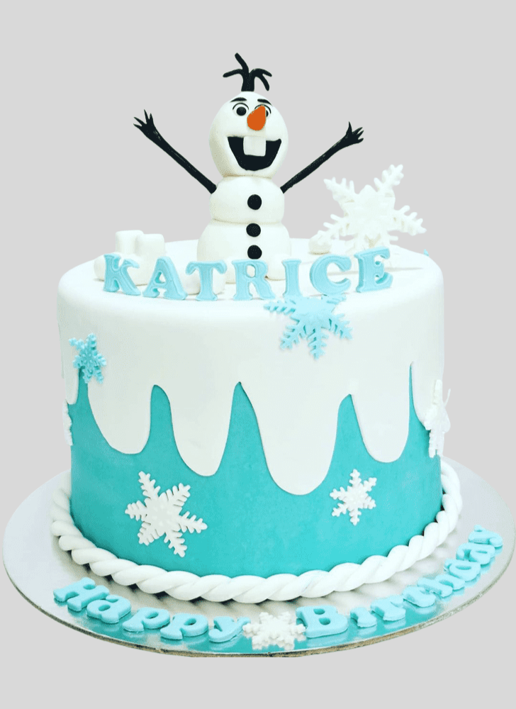 Superb Olaf Cake