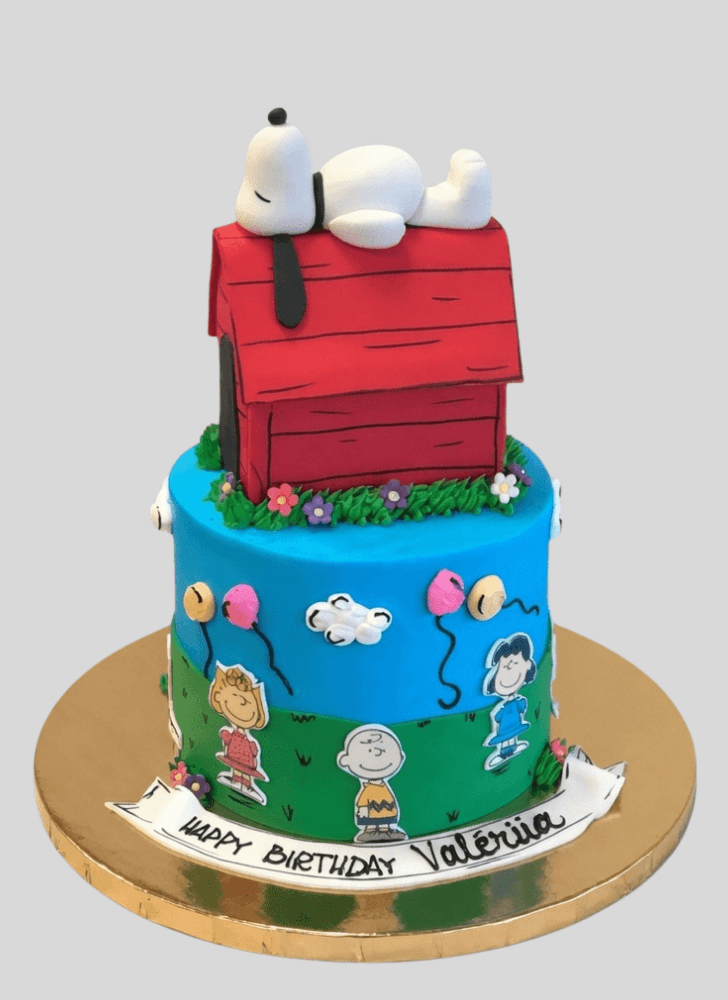 Admirable The Peanuts Movie Cake Design