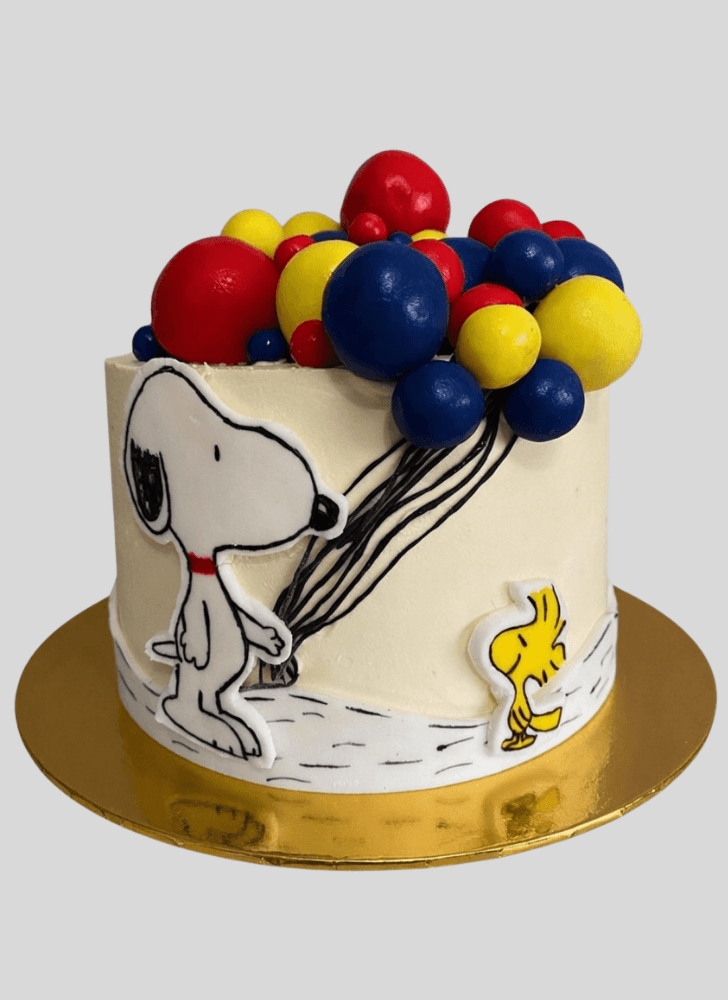 Beauteous The Peanuts Movie Cake