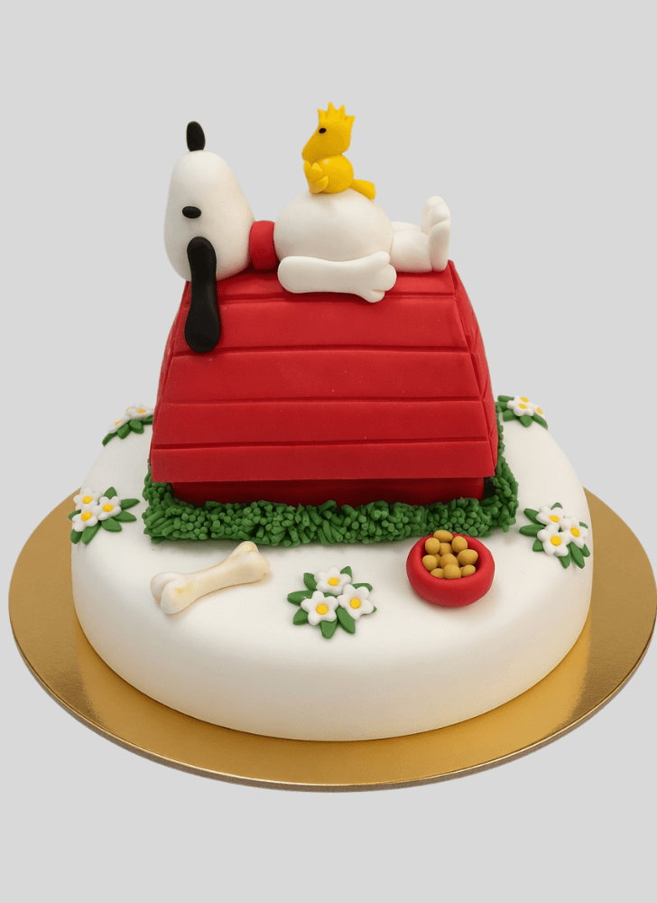 Dazzling The Peanuts Movie Cake