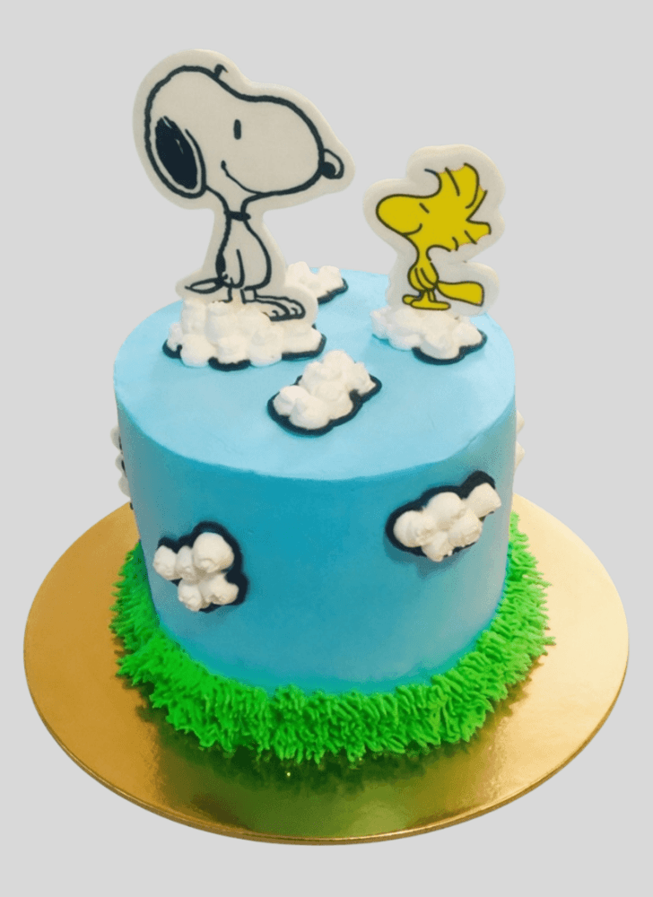 Exquisite The Peanuts Movie Cake