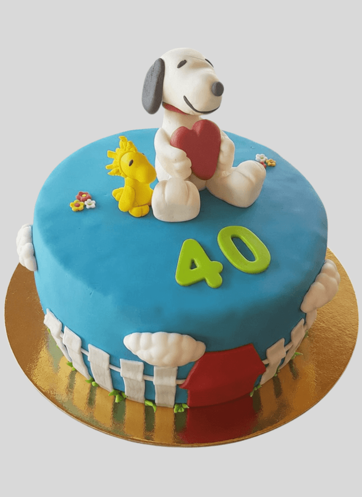 Fair The Peanuts Movie Cake