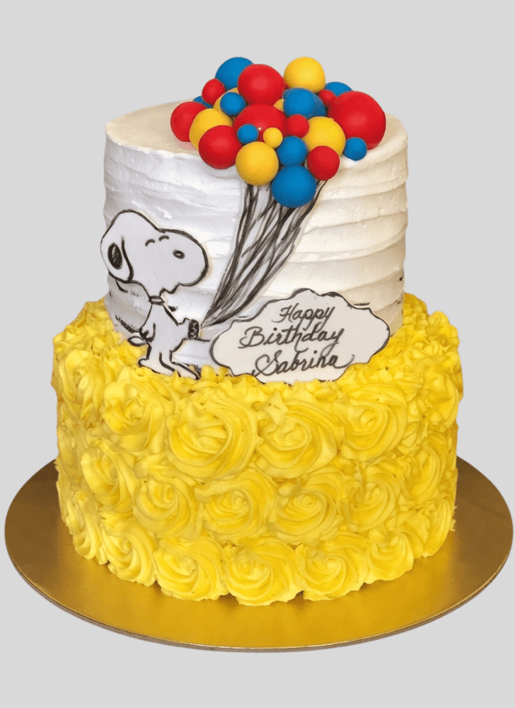 Fascinating The Peanuts Movie Cake