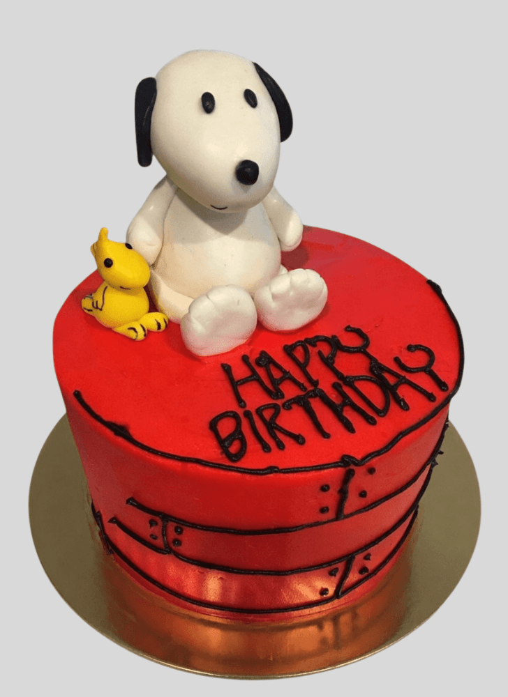Fine The Peanuts Movie Cake