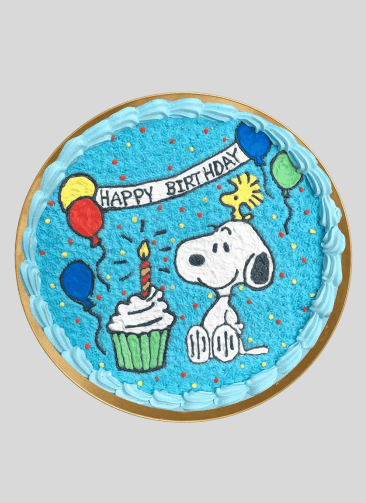 Grand The Peanuts Movie Cake