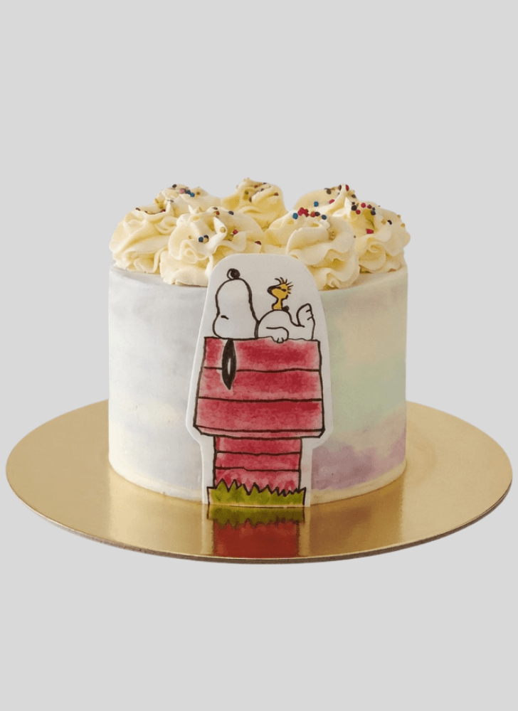 Handsome The Peanuts Movie Cake