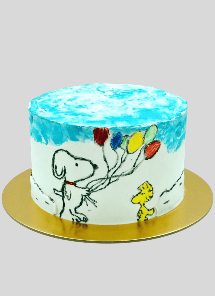 Splendid The Peanuts Movie Cake