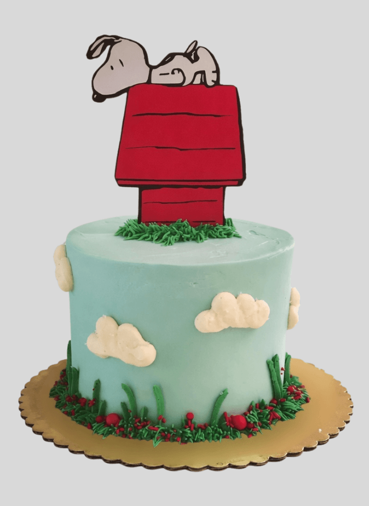 Superb The Peanuts Movie Cake