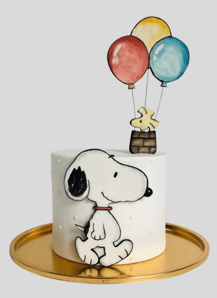 Wonderful The Peanuts Movie Cake Design