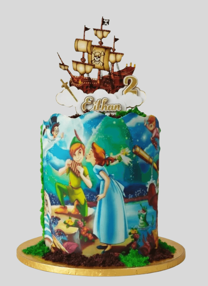 Beauteous Peter Pan Cake