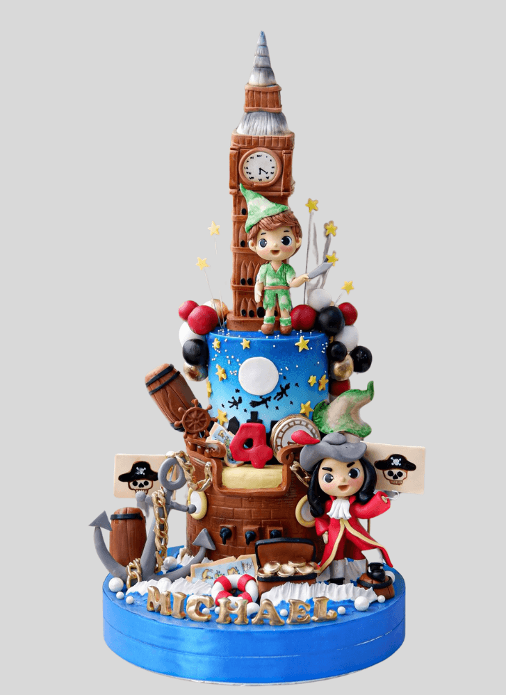 Comely Peter Pan Cake