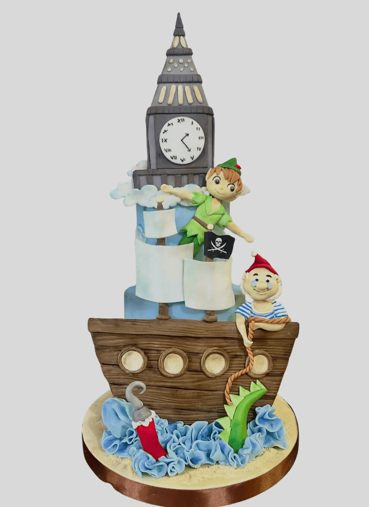 Wonderful Peter Pan Cake Design