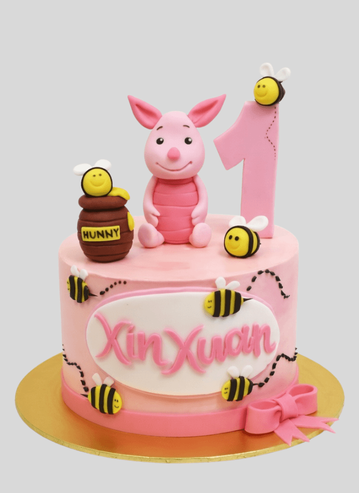 Angelic Piglet Cake