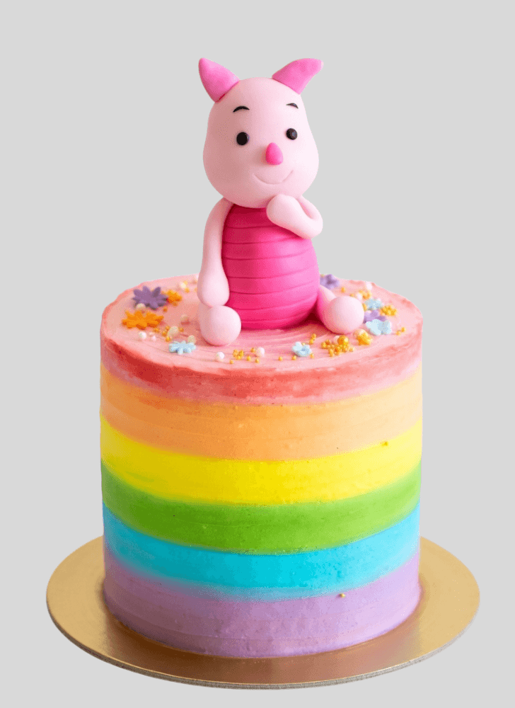 Comely Piglet Cake