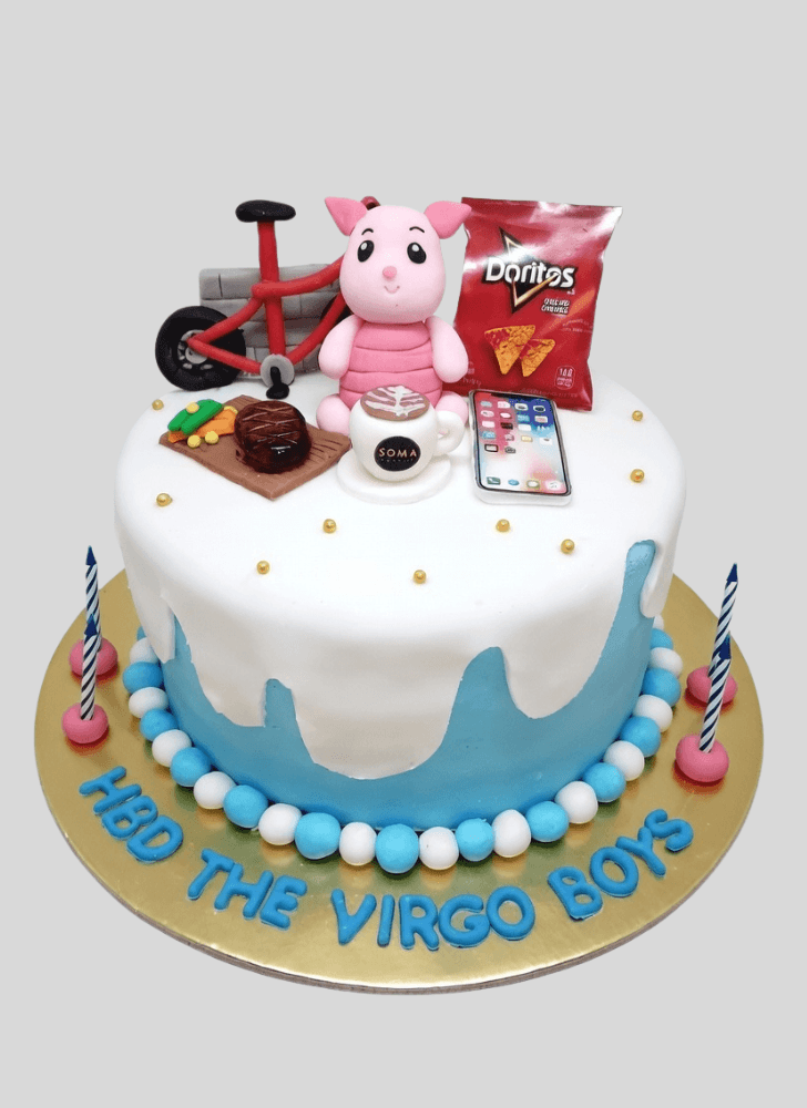 Dazzling Piglet Cake