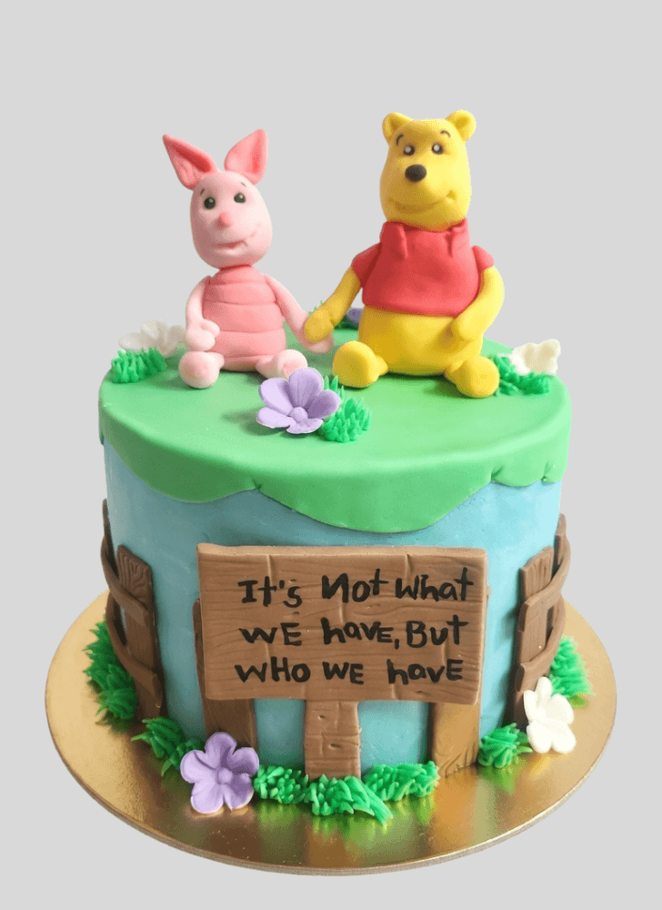 Enthralling Piglet Cake