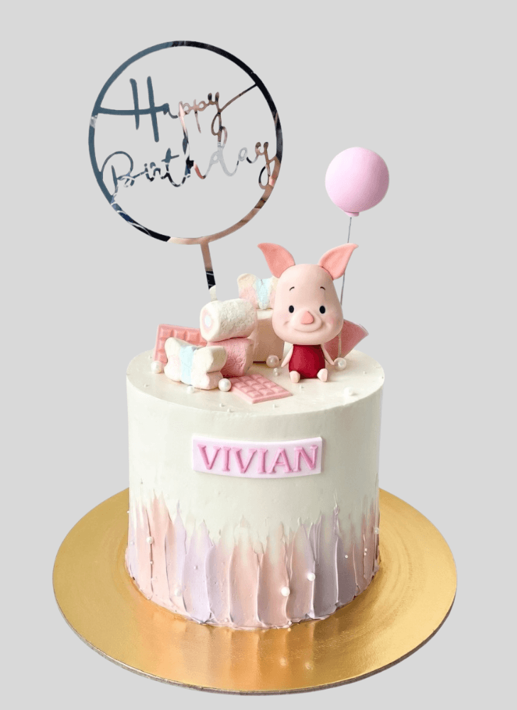 Good Looking Piglet Cake