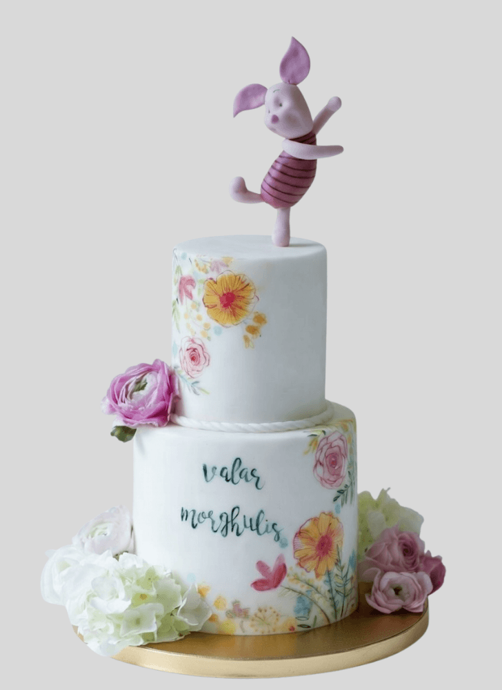 Lovely Piglet Cake Design