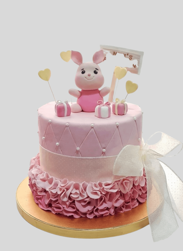 Pretty Piglet Cake