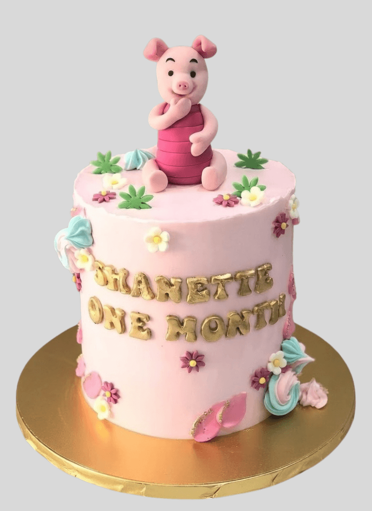 Wonderful Piglet Cake Design