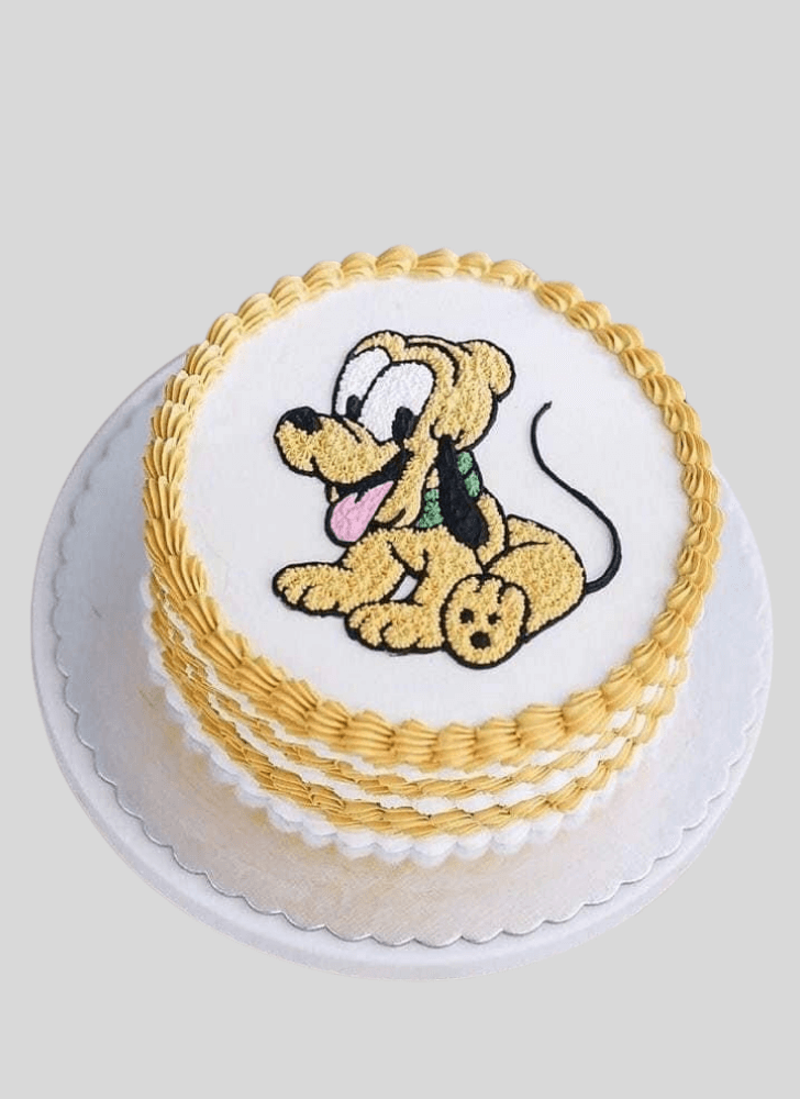 Adorable Disneys Pluto Cake