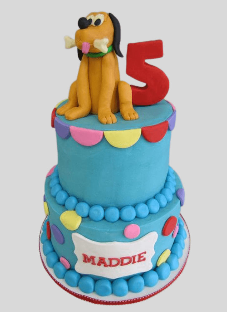 Bewitching Disneys Pluto Cake