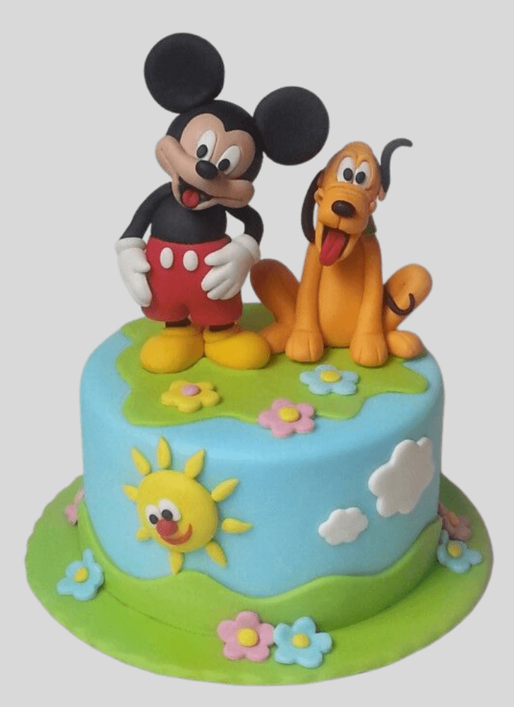 Captivating Disneys Pluto Cake