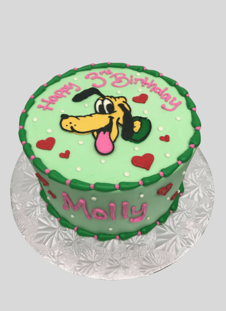 Classy Disneys Pluto Cake
