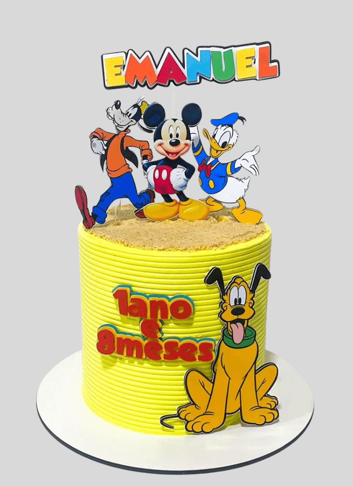 Delightful Disneys Pluto Cake