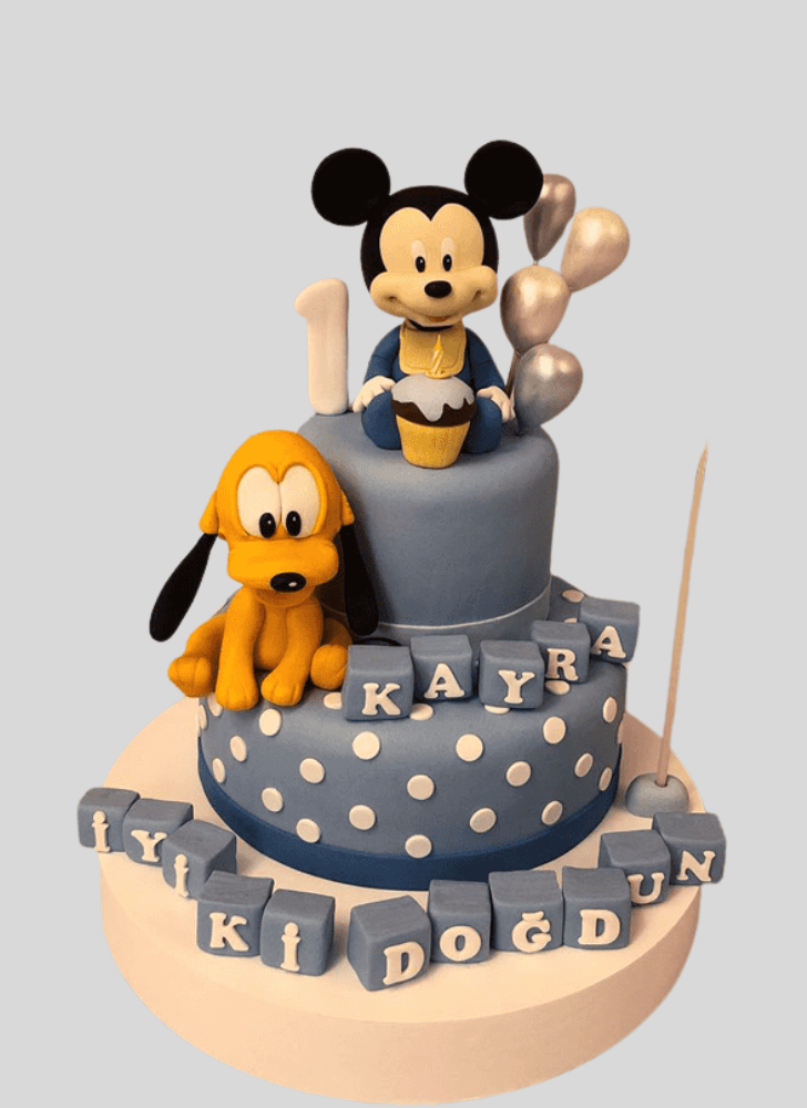Enthralling Disneys Pluto Cake