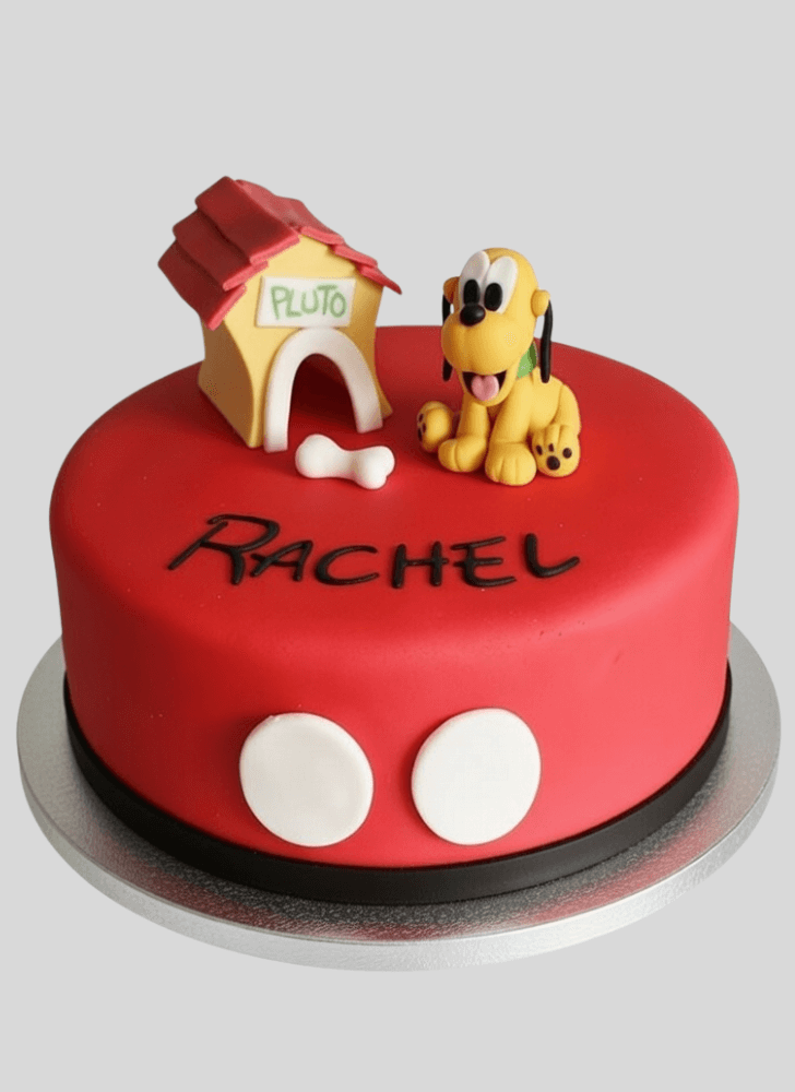 Enticing Disneys Pluto Cake