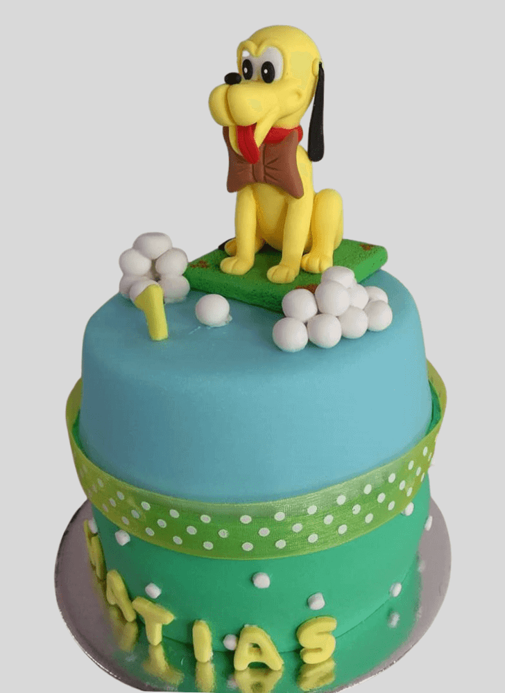 Exquisite Disneys Pluto Cake