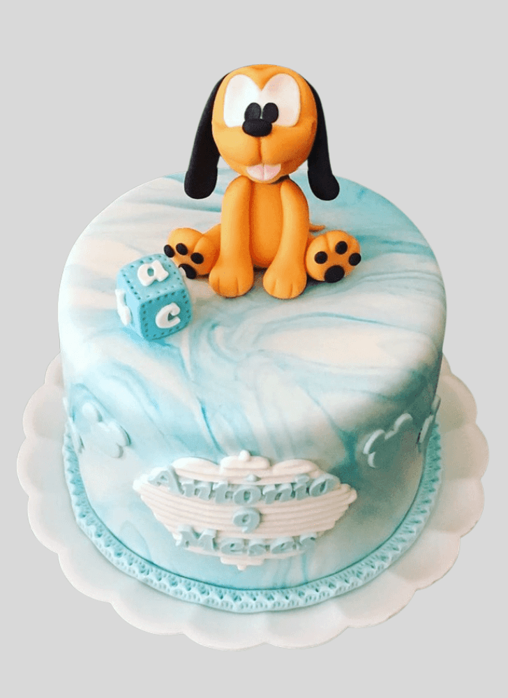 Fascinating Disneys Pluto Cake