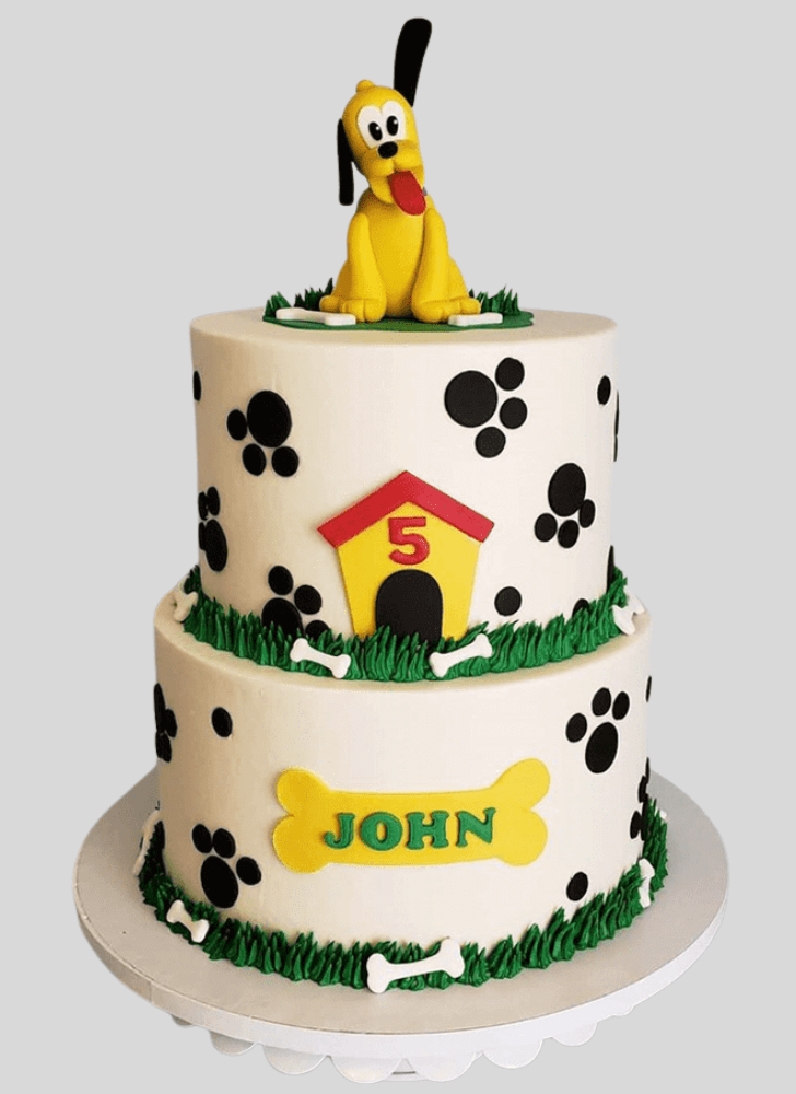 Fine Disneys Pluto Cake