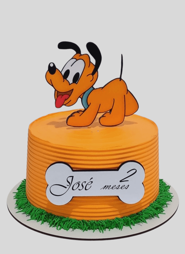 Good Looking Disneys Pluto Cake