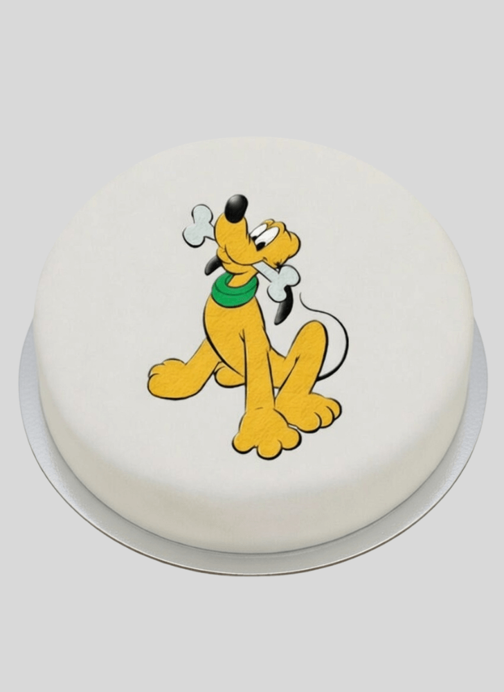 Gorgeous Disneys Pluto Cake